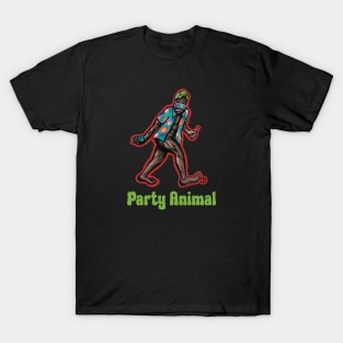 Party Animal Bigfoot T-Shirt